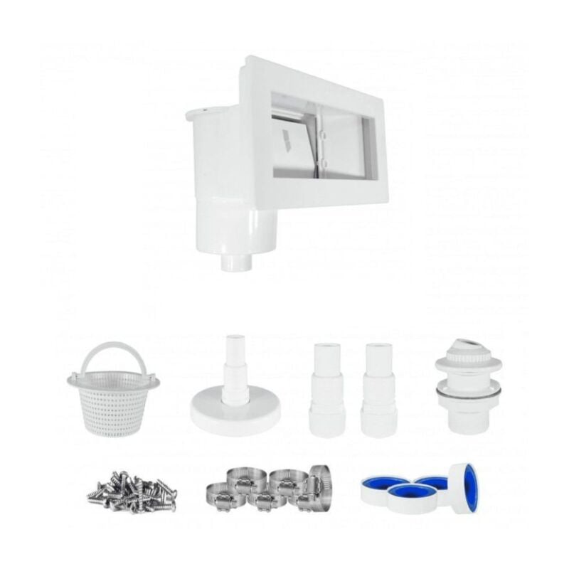 Skimmer bouche large avec buse de refoulement- Piscine bois Ubbink