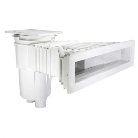 Skimmer sfioratore LX7 per membrana e liner bianco