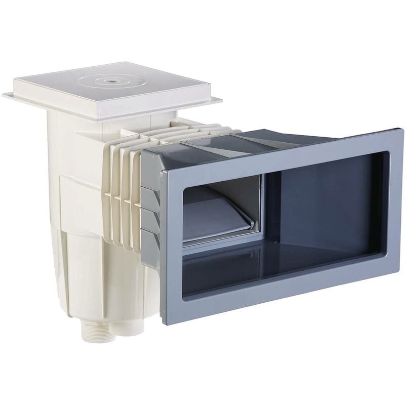 Habitat Et Jardin - Skimmer standard 15 l 'Parker' - Grande meurtrière - Gris