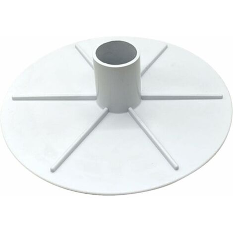 Skimmer VAC Adaptateur, Adaptateur D'aspiration pour Skimmer De Piscine - Accessoires De Remplacement PENTAIR/American S15 Skimmer VAC Plate Fits Admiral S15 & S20 Skimmers