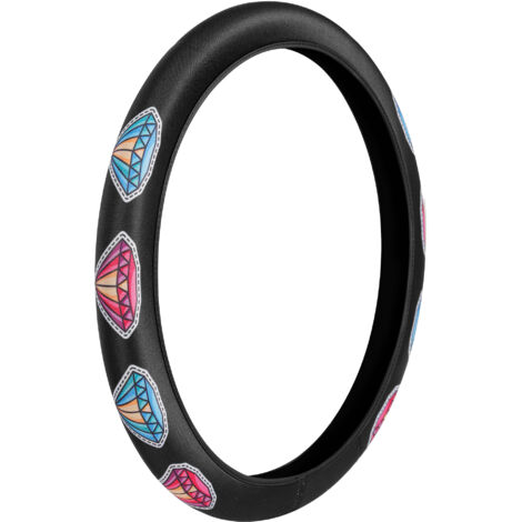 Skin-Cover, coprivolante elasticizzato in poliestere - Diamond - M - Ø 38/40 cm