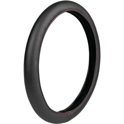Skin-Cover, coprivolante elasticizzato in Skeentex - Nero/Rosso - M - Ø 38/40 cm