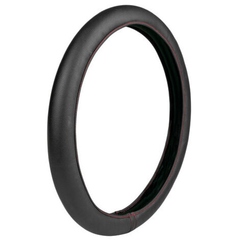 Skin-Cover, coprivolante elasticizzato in Skeentex - Nero/Rosso - S - Ø 42/44 cm