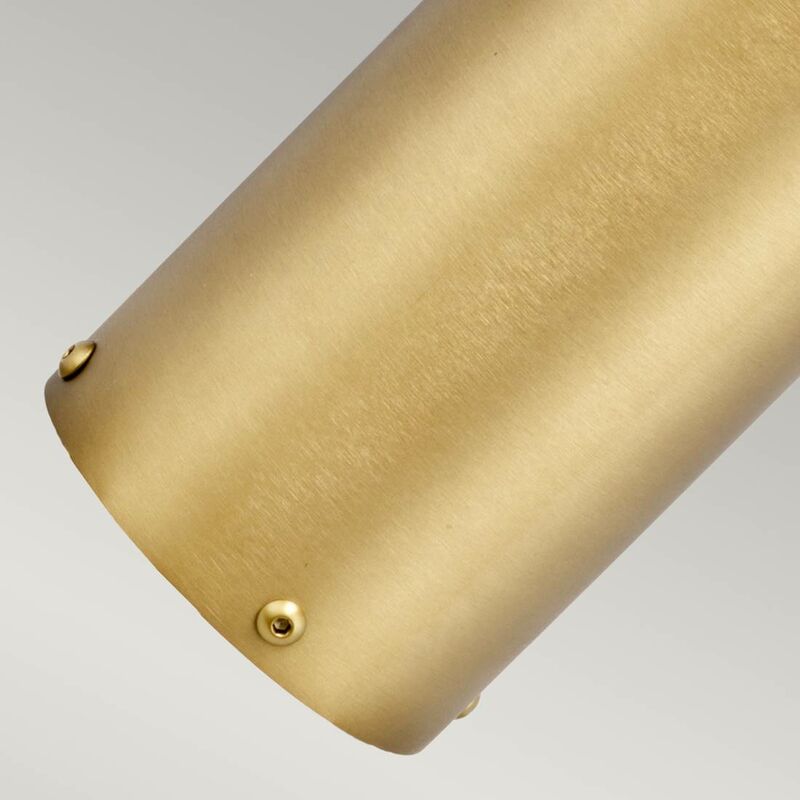Image of Skin Lamp Paignon E27 18W IP55 Brass, Matt Glass Antik Brass b: 10,2 cm Ø10,2 cm Dimmabile