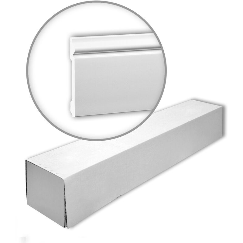 Profhome Decor - Profhome 653108 1 Box 12 pieces Skirting 24 m