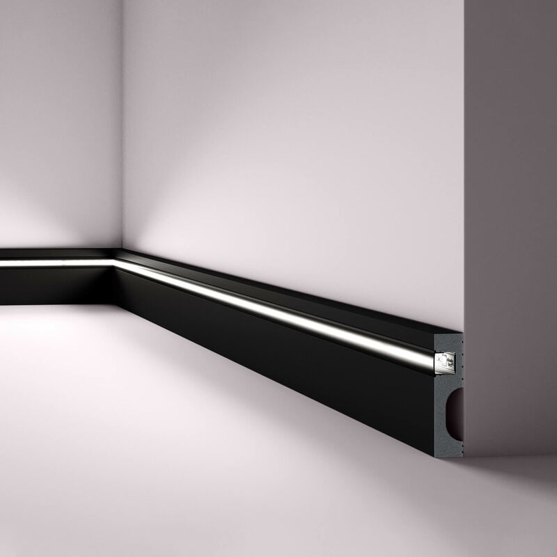 Image of Skirting NMC IL11 black wallstyl Noel&hellip;