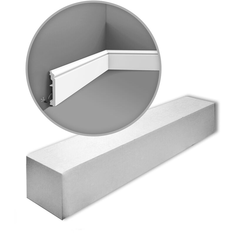 Decor SX173-box axxent 1 Box 2 pieces Skirting 4 m - Orac