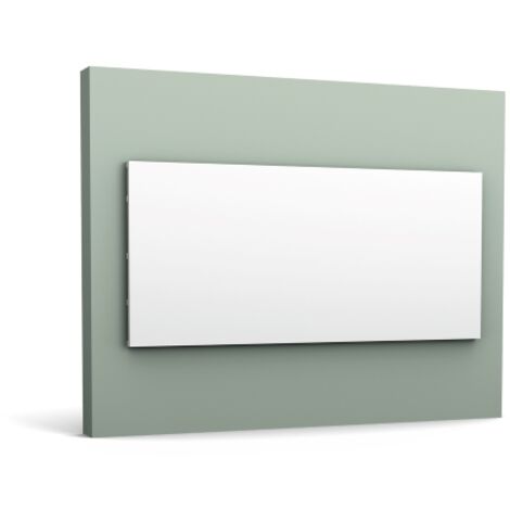 Skirting Orac Decor SX207 MODERN SQUARE Decorative moulding Wall panel Panel moulding contemporary design white 2 m