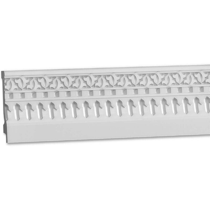 Skirting Profhome 153501 Base molding Stucco moulding Decorative moulding moroccan style white 2 m