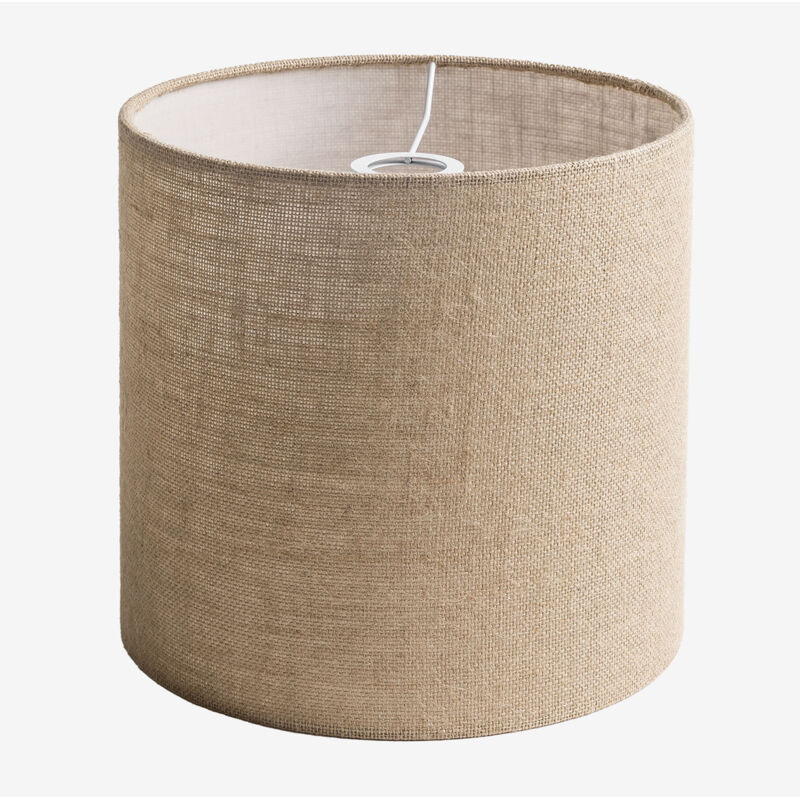 Abat-jour en lin Arlina SKLUM Beige Lin Ø30 cm - ↑30 cm
