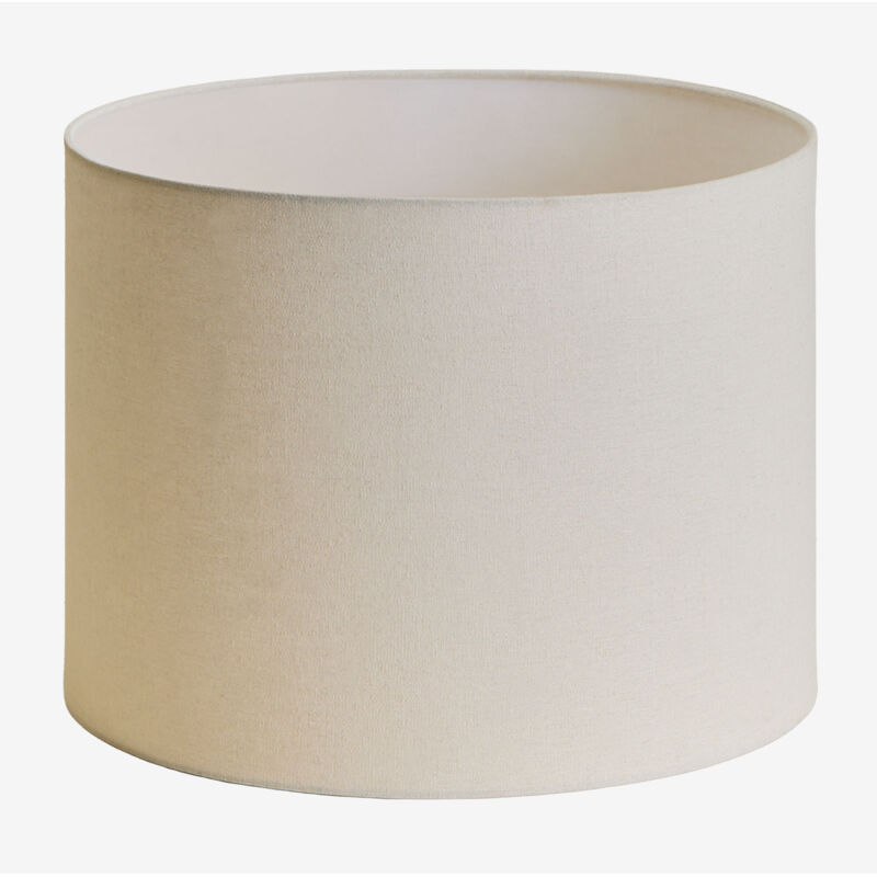 Abat-jour en tissu Arlina SKLUM Blanc Cassé Ø40 cm - ↑30 cm Abat-jour en tissu Arlina SKLUM Blanc Cassé Ø40 cm - ↑30 cm