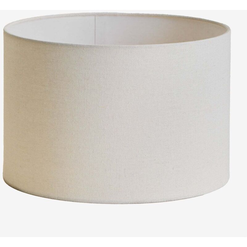 Abat-jour en tissu Arlina SKLUM Blanc Cassé Ø30 cm - ↑25 cm Abat-jour en tissu Arlina SKLUM Blanc Cassé Ø30 cm - ↑25 cm