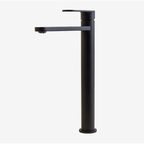 SKLUM Alameda Messing-Waschtischarmatur Schwarz ↑30 cm