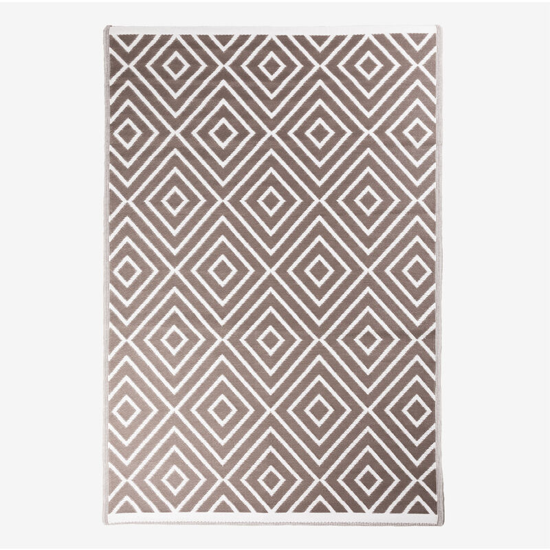

Alfombra de Exterior (271x182 cm) Neya Gris Topo - Sklum