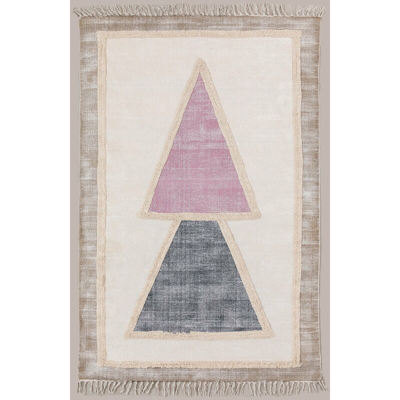

Alfombra en Algodón (186x121 cm) Pinem Beige Crema - Sklum