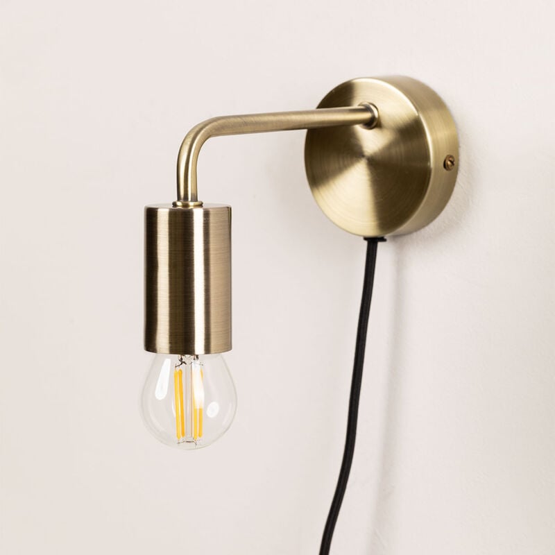 

Lámpara de pared Metalizada Londi Oro - Sklum