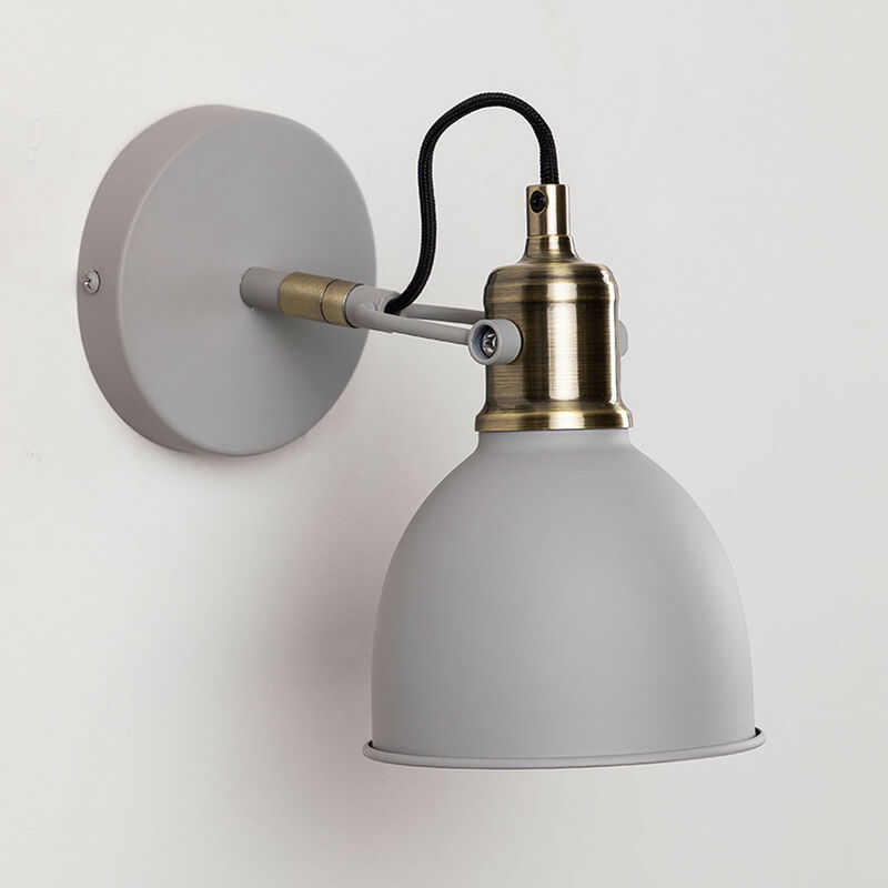 

Aplique de Pared Louise Gris Topo Claro - Sklum