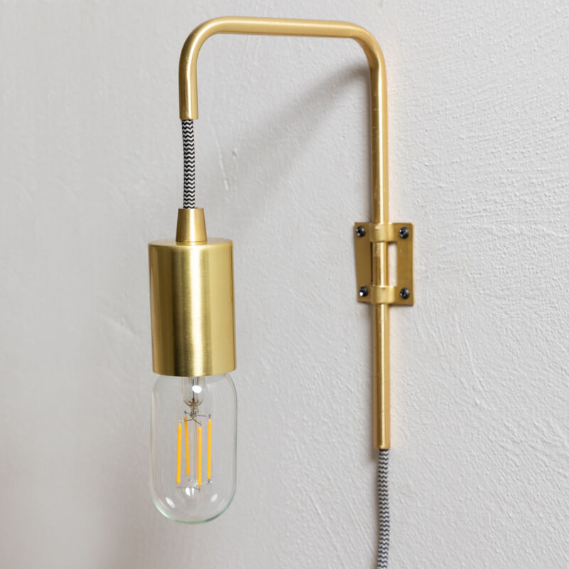 

Lámpara de Pared Metalizada Alli Dorado - Sklum