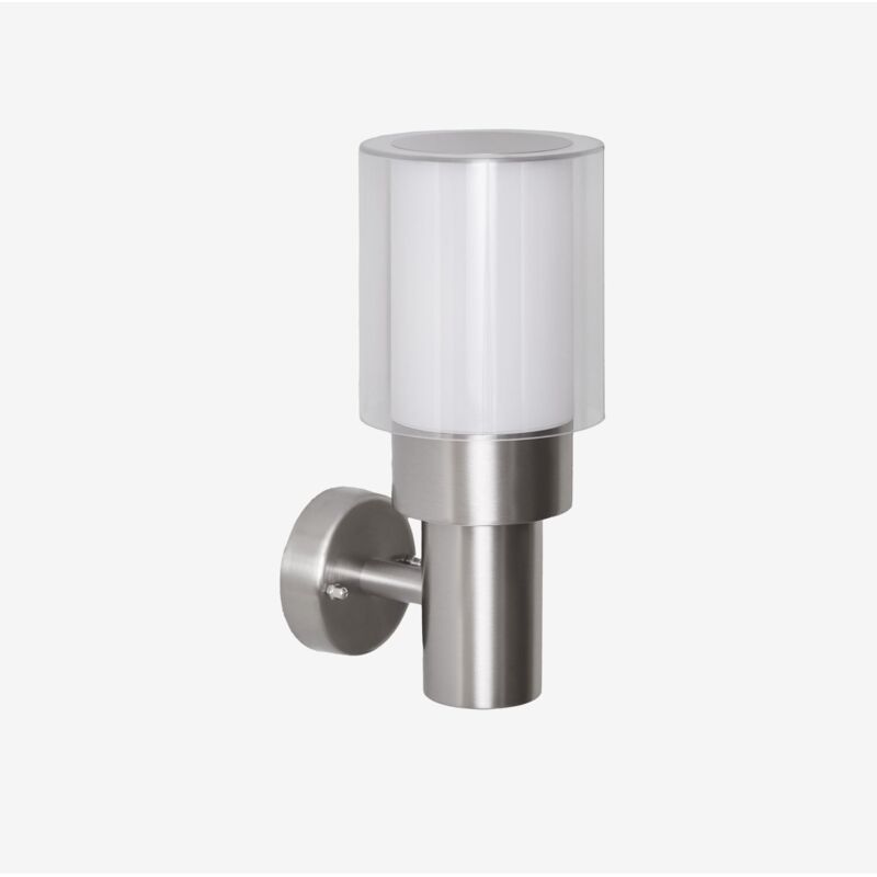 Applique d'extérieur en acier inoxydable Vantol Sklum Gris Chromé