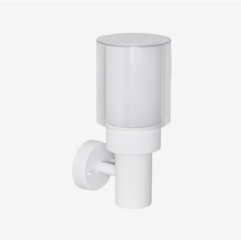 Applique d'extérieur en acier inoxydable Vantol Sklum Blanc