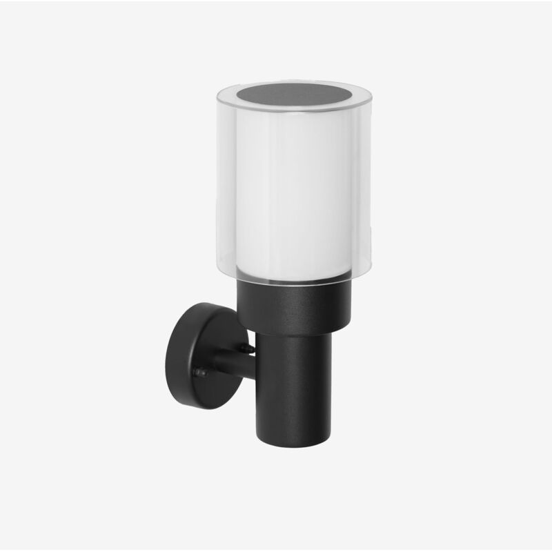 Applique d'extérieur en acier inoxydable Vantol Sklum Noir