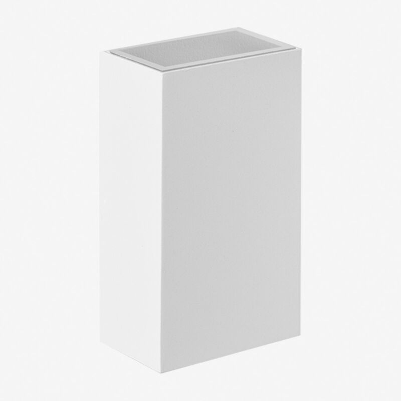 Applique d'extérieur led en aluminium avec 2 points lumineux Cuvior Sklum Blanc