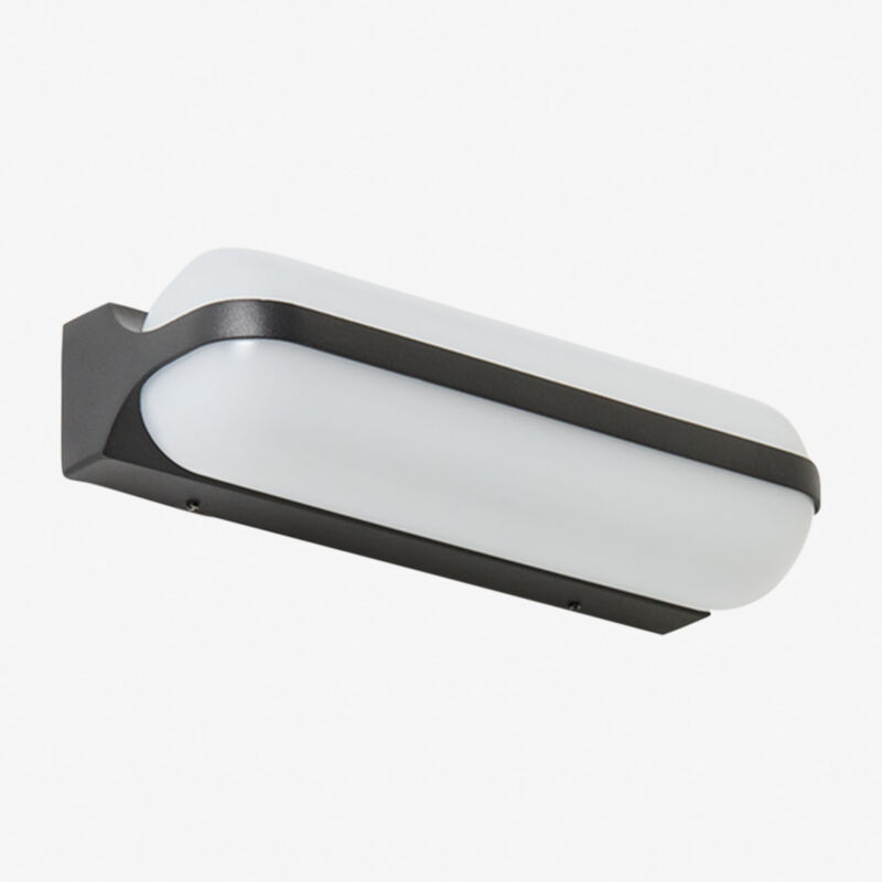 Applique d'extérieur led en aluminium avec 2 points lumineux Pivaro Sklum Noir