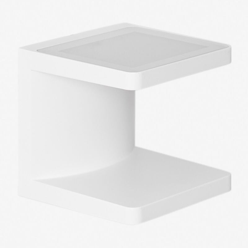 Applique d'extérieur led en aluminium avec 2 points lumineux Virela Sklum Blanc