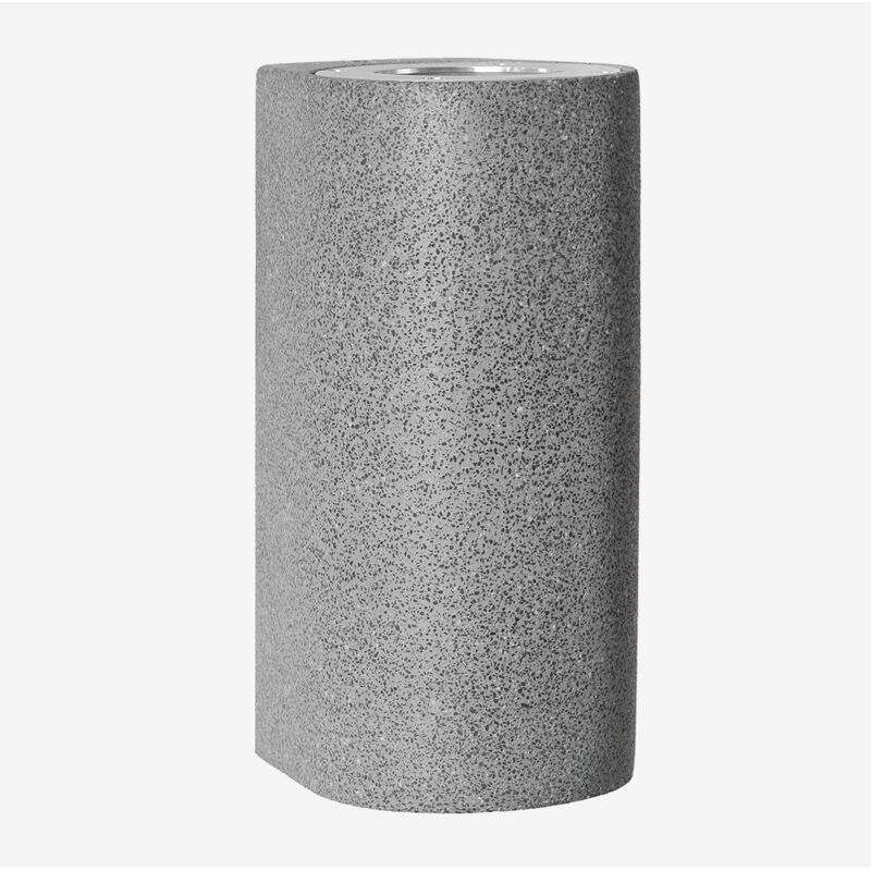 Sklum - Applique murale d'extérieur en ciment Berick Gris Graphite