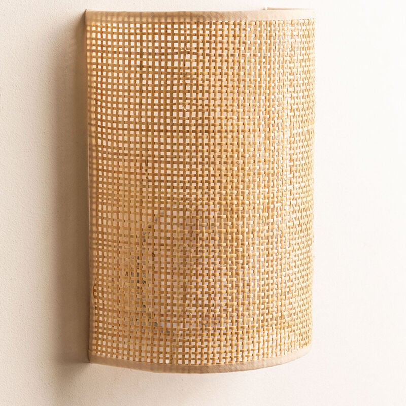 Applique Murale en Rotin Ytse Sklum 25 cm