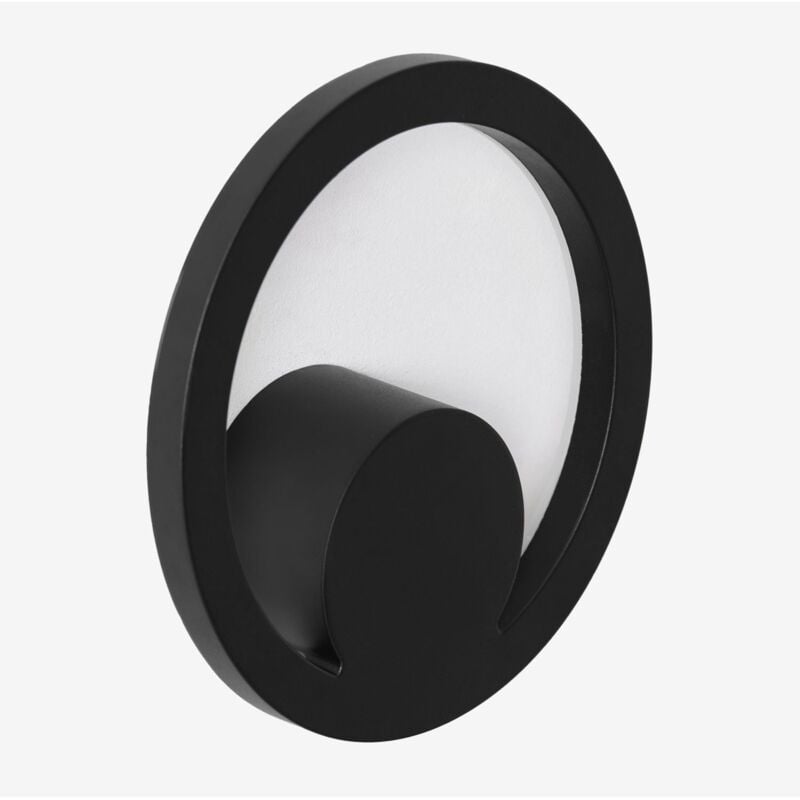 Sklum - Applique murale led d'extérieur en aluminium Quiven Noir