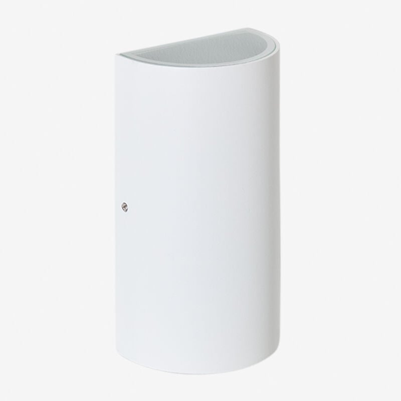 Applique murale led pour extérieur en aluminium avec 2 points lumineux Zanvi Sklum Blanc