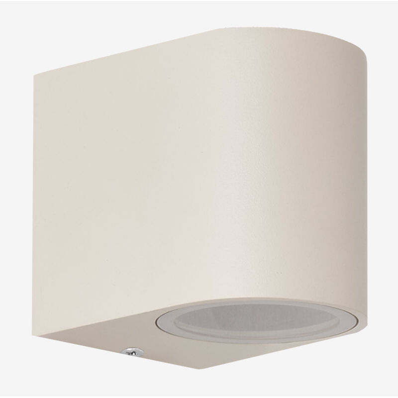 Sklum - Applique murale Pevot en aluminium Tapioca Beige Sklum - Applique murale Pevot en aluminium Tapioca Beige