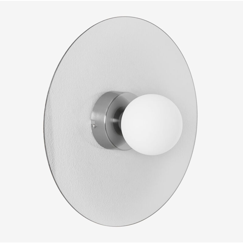 Sklum - Applique salle de bain boule en verre Jorien Transparent