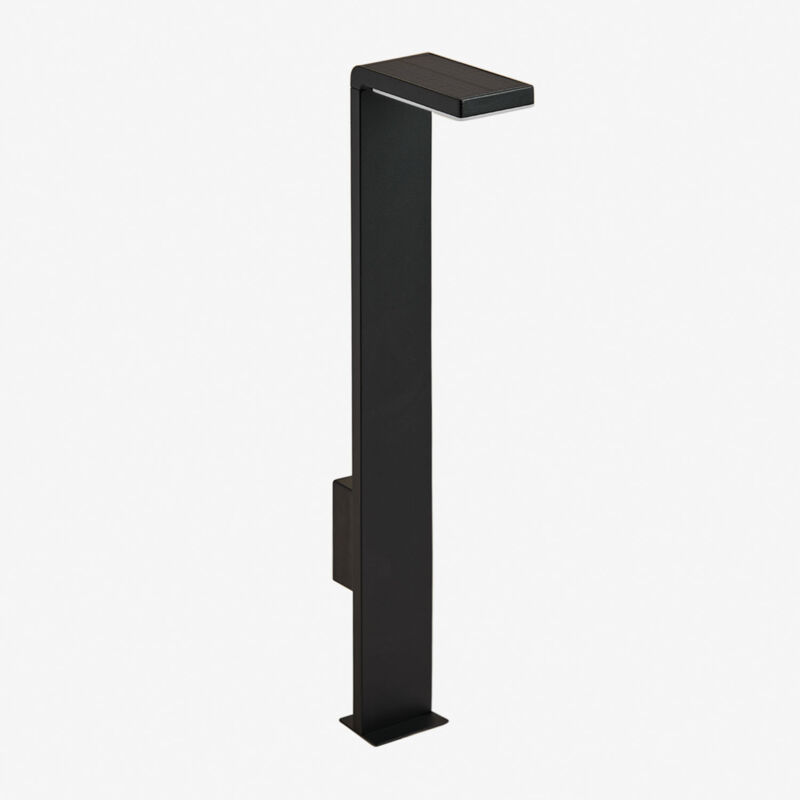 Sklum - Lampe solaire led d'extérieur Luxore en aluminium Noir Sklum - Lampe solaire led d'extérieur Luxore en aluminium Noir