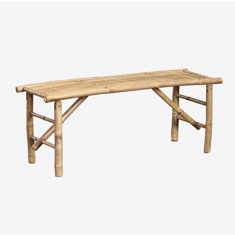 Banc décoratif en bambou Feliu Bambou Bambou - Bambou Bambou - Sklum