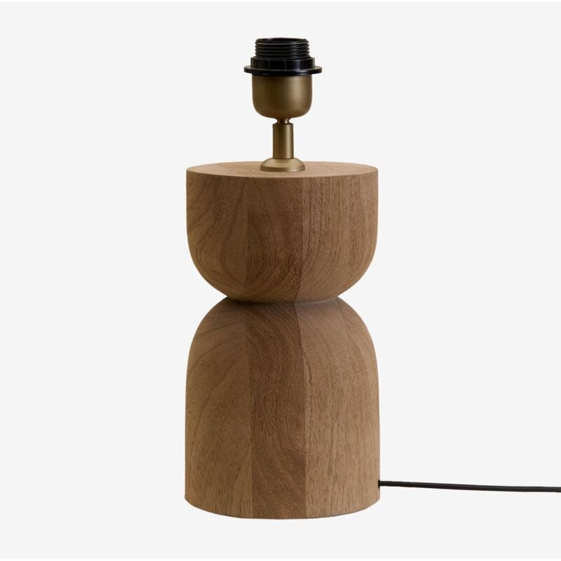 Sklum - Pied de lampe de table en manguier Diniz ↑20 cm