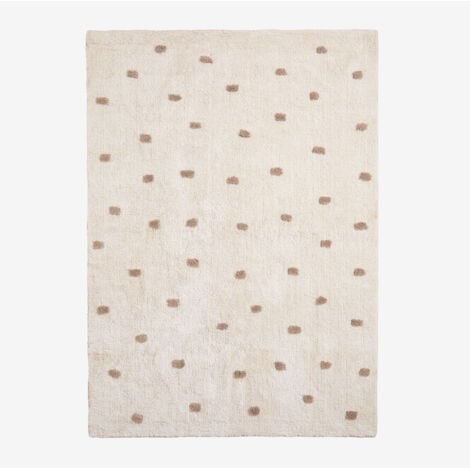 SKLUM Baumwollteppich (170x120 cm) Jankiel Kids Braun Weizen