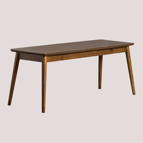 SKLUM Betta Holzbank Braun Dark