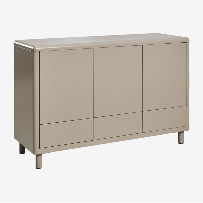 Buffet 120x80 cm en acier Michigan SKLUM Moka Brown Buffet 120x80 cm en acier Michigan SKLUM Moka Brown
