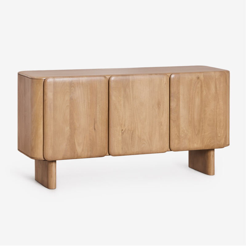 Sklum - Buffet Miller en bois de manguier 150x75 cm