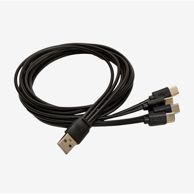 Sklum - Câble usb Multi Carga 4 en 1 Type c 1m Nurbek Noir Sklum - Câble usb Multi Carga 4 en 1 Type c 1m Nurbek Noir