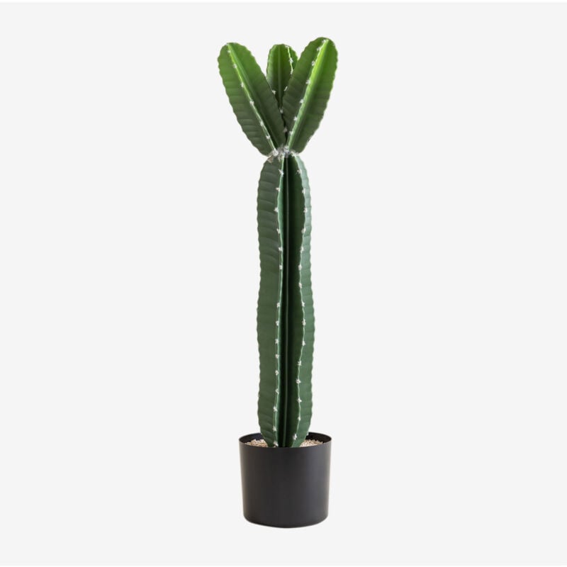 Sklum - Cactus artificiel Cereus 88 cm ↑86 cm - ↑86 cm