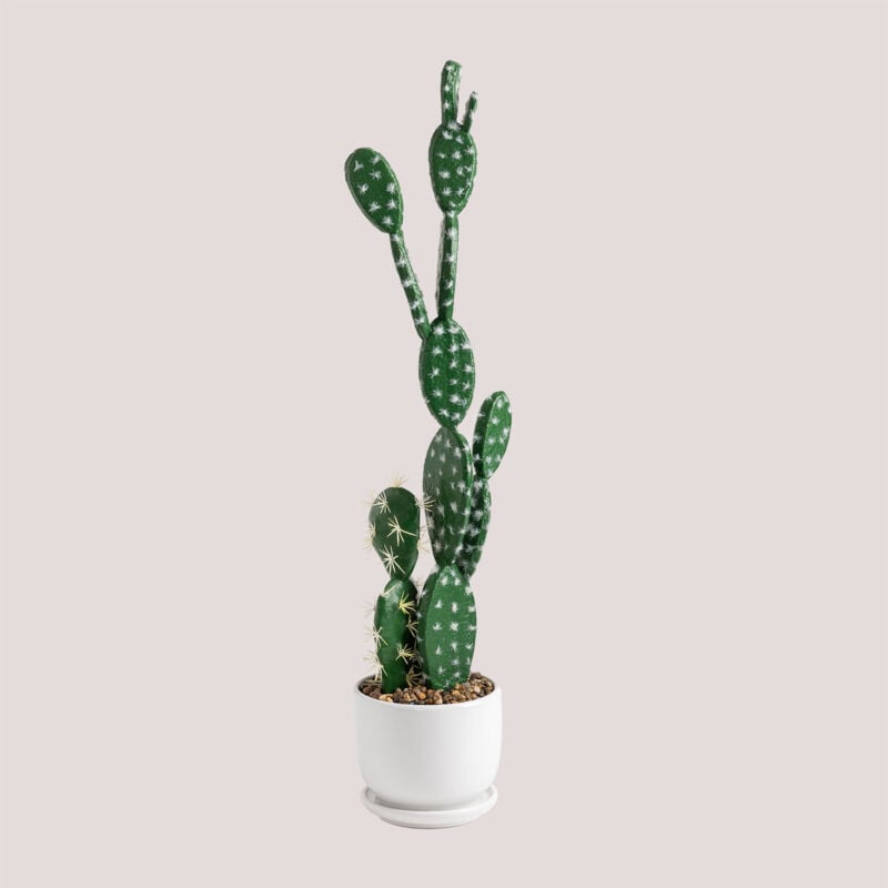 Cactus Artificiel Opuntia 60 cm Sklum 60 cm - ↑60 cm