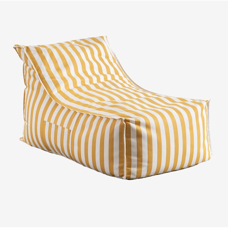 Fauteuil de jardin en tissu Sandel Sklum Jaune Curry