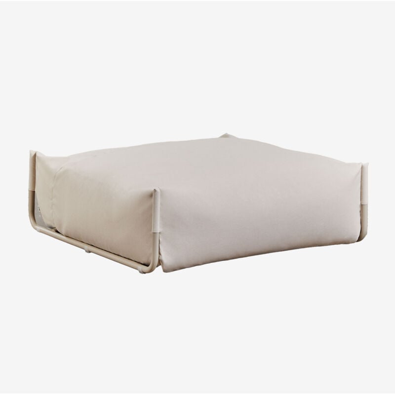 Sklum - Canapé-pouf de jardin modulable Oporto Tapioca Beige