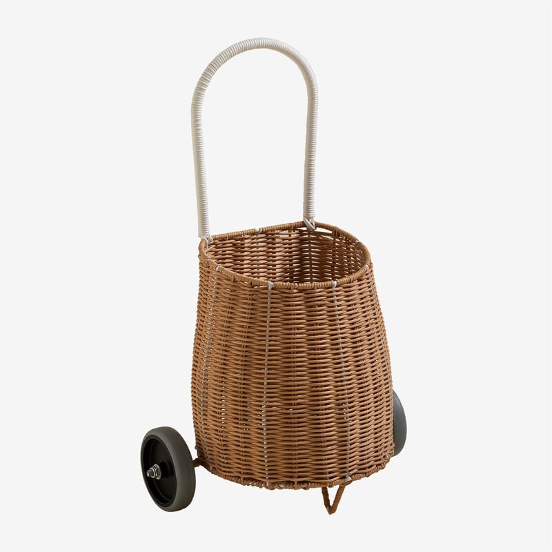 

Cesta con Ruedas en Ratan Baskyt Kids Marrón Natural - Sklum