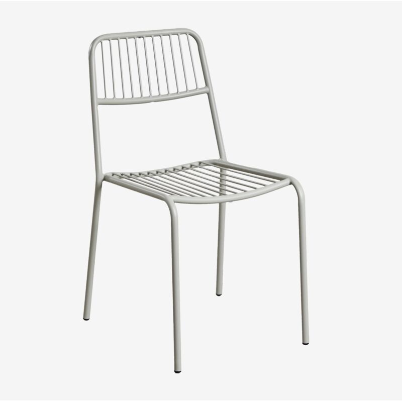 Chaise de jardin empilable Elton SKLUM Vert Kaki