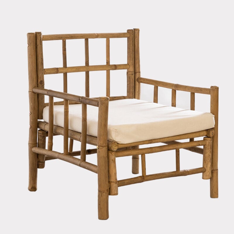 Fauteuil en Bambou Nui Sklum