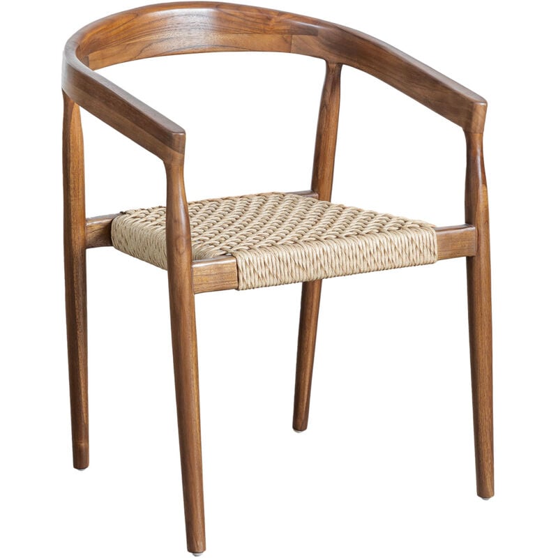 Sklum - Chaise de jardin en bois de teck Visby